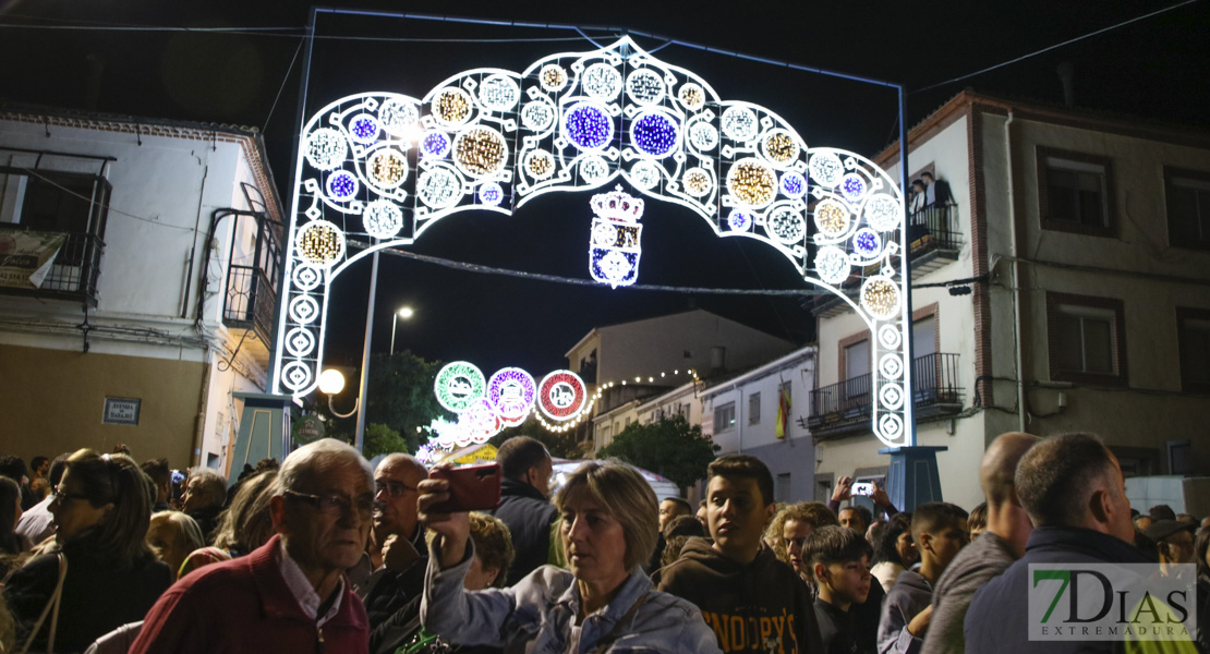 Inauguración multitudinaria de la Feria de San Miguel en San Vicente de Alcántara