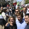 Imágenes que deja la manifestación en Madrid por un tren digno para Extremadura