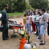 Exhibición de medios de la Guardia Civil para los usuarios de Aexpainba