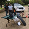 Exhibición de medios de la Guardia Civil para los usuarios de Aexpainba