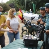 Exhibición de medios de la Guardia Civil para los usuarios de Aexpainba