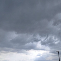 Hasta un 70% de probabilidad de tormenta y granizos este miércoles
