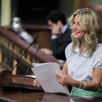 Yolanda Díaz defiende en el Congreso la nueva Ley de Empleo