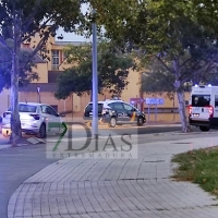 Abandonan el vehículo tras sufrir un accidente en Badajoz
