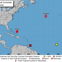 Elevada actividad ciclónica en el Atlántico ¿qué pasará?