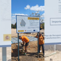 Comienzan las obras de acondicionamiento del aparcamiento de San Blas
