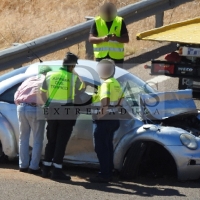 Accidente vial en la autovía A-5