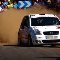 Un espectador se accidenta en el Rally de la Vendimia