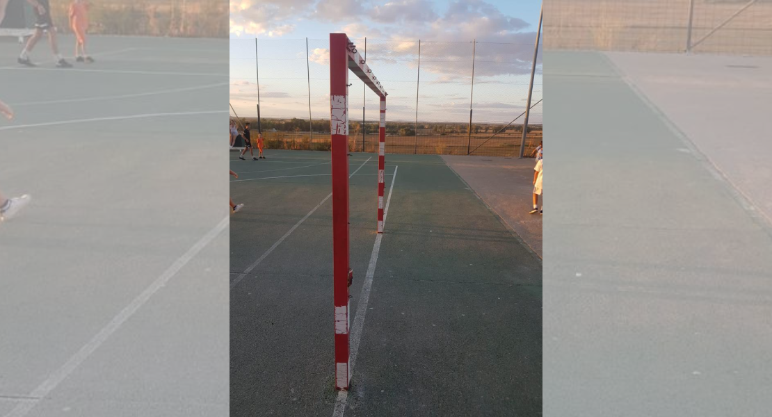 Criticas en Cerro Gordo por el mal estado de sus instalaciones deportivas
