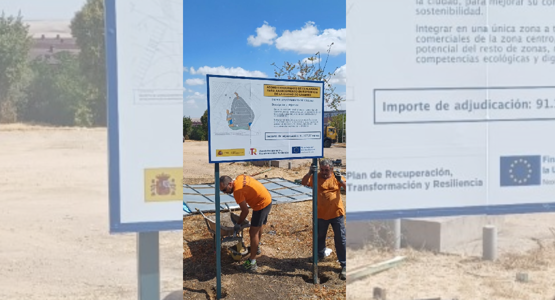 Comienzan las obras de acondicionamiento del aparcamiento de San Blas