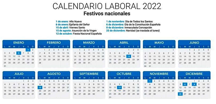 Calendario laboral: en qué comunidades es festivo el 12 de octubre