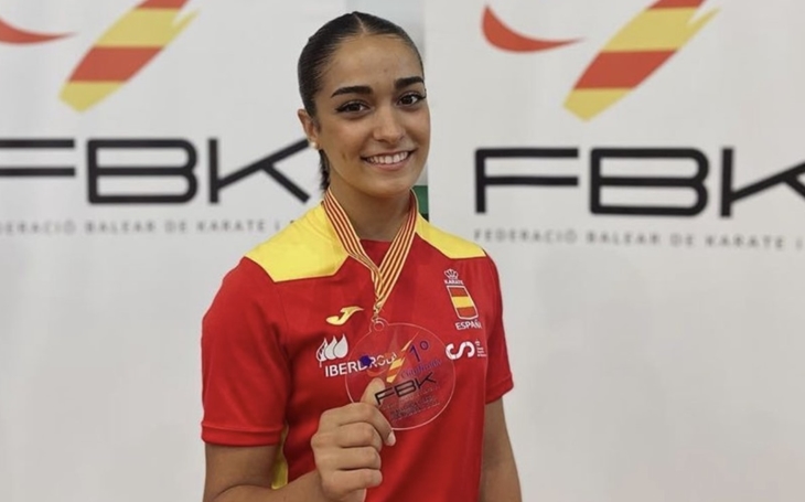 Paola García medalla de oro en el Mallorca Clinic Paola García medalla de oro en el Mallorca Clinic
