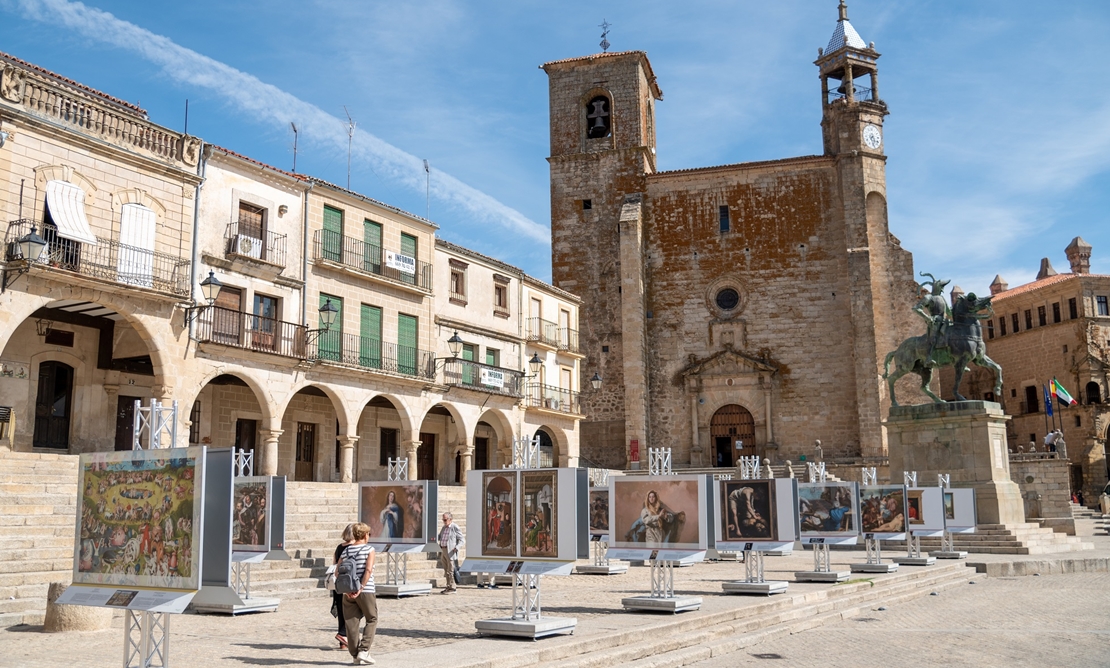 Trujillo, escenario de la exposición ‘El Museo del Prado en las calles’