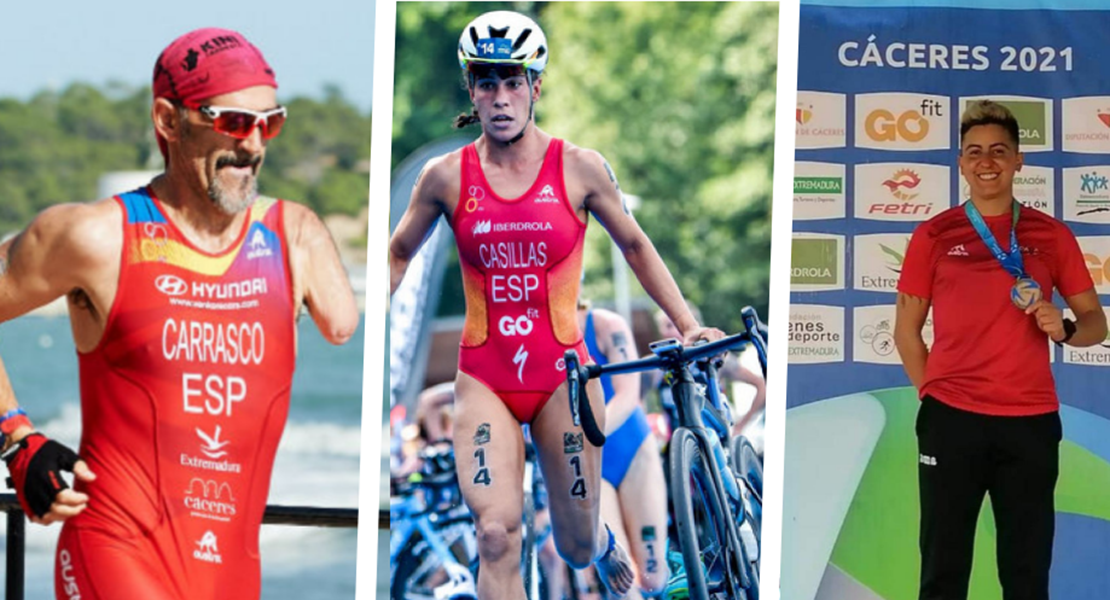 Los próximos eventos mundiales de triatlón contarán con participación extremeña