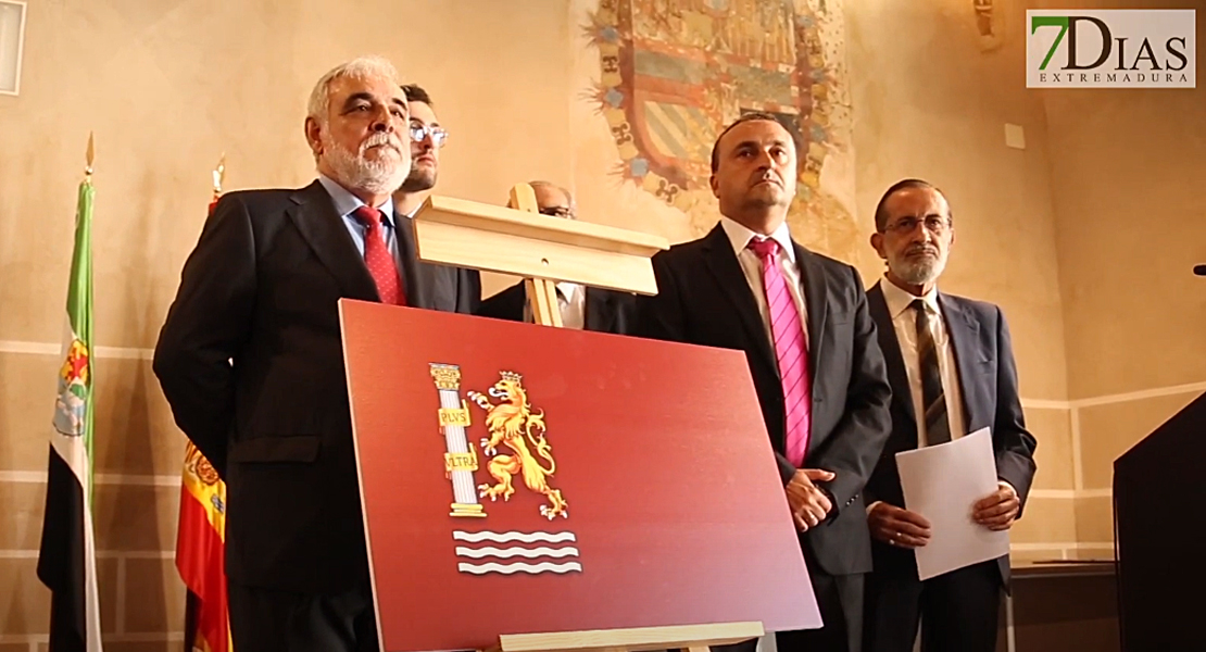Así es la bandera propuesta para representar a Badajoz