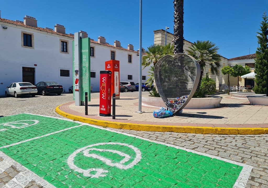 También se podrán cargar vehículos eléctricos en Olivenza