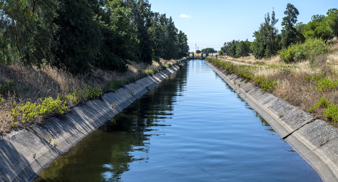 Tendrán un año para mejorar canales en zonas regables del Guadiana y así evitar pérdidas de agua