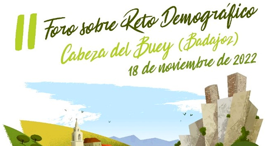 Abiertas las inscripciones para participar en el II Foro sobre Reto Demográfico de Extremadura