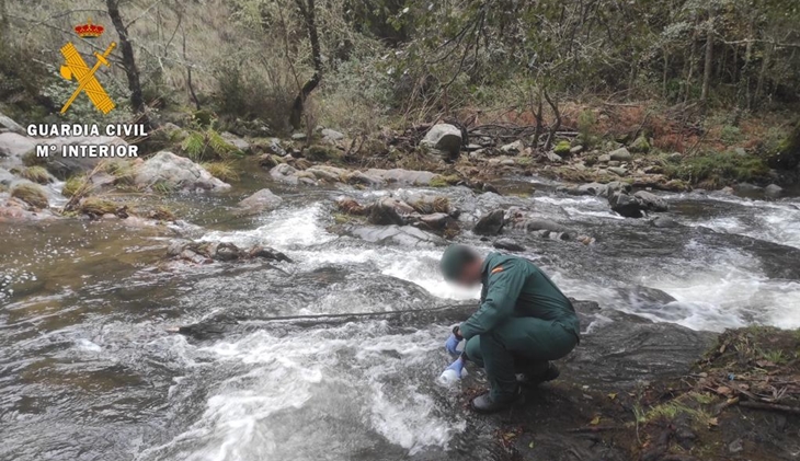 Sorprendido vertiendo aguas fecales en una garganta de La Vera