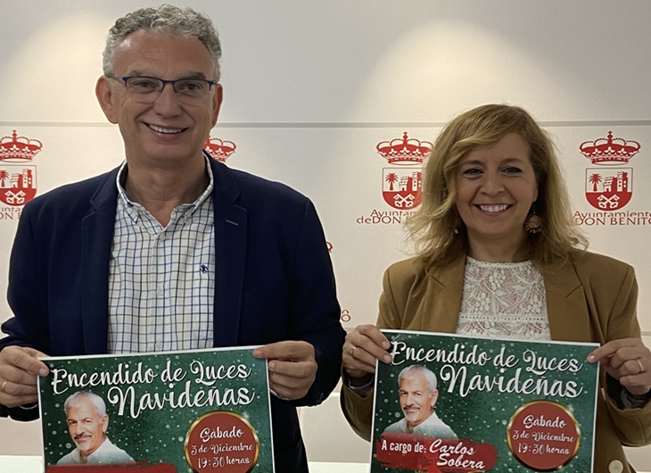 Carlos Sobera encenderá las luces de Navidad en Don Benito