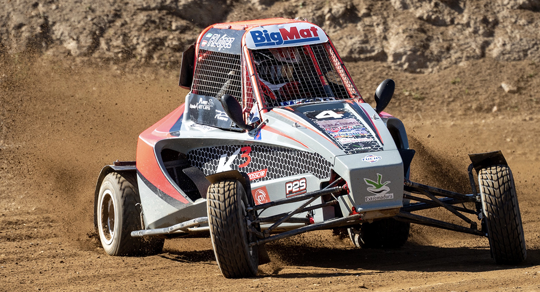 Varios extremeños suben al podio en el Campeonato de España de Autocross