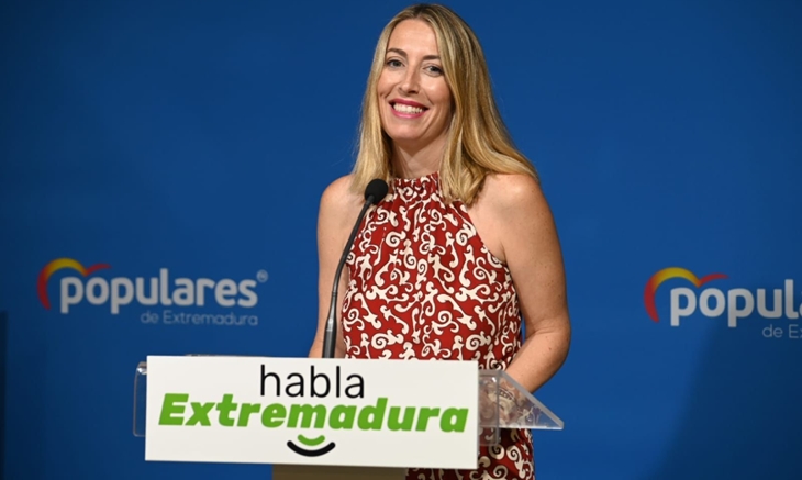 María Guardiola asegura que Vara no tiene un plan para Extremadura