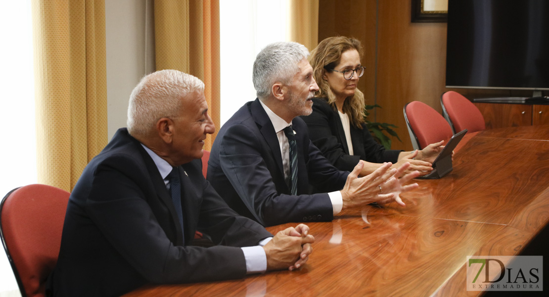 El ministro Fernando Grande - Marlaska visita Badajoz