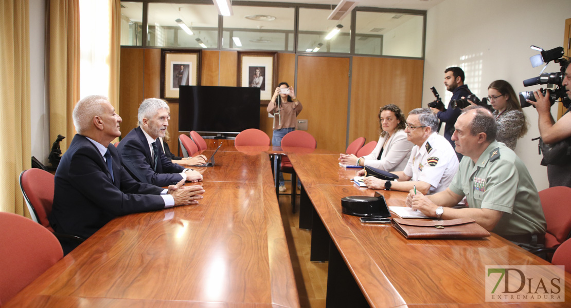 El ministro Fernando Grande - Marlaska visita Badajoz