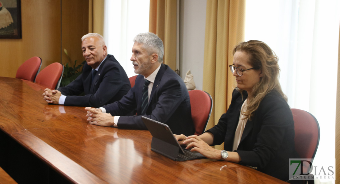 El ministro Fernando Grande - Marlaska visita Badajoz