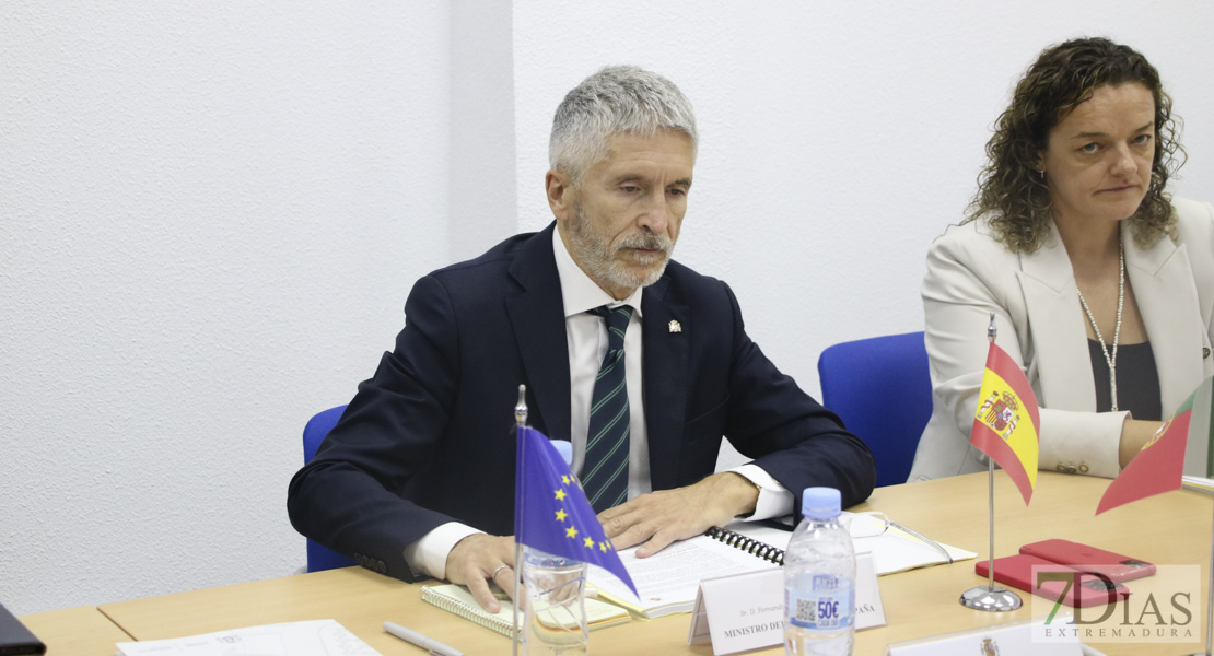 El ministro Fernando Grande - Marlaska visita Badajoz