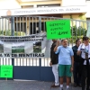 Más de 500 personas piden una limpieza integral del río Guadiana en Badajoz