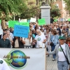 Más de 500 personas piden una limpieza integral del río Guadiana en Badajoz