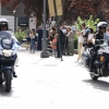 Imágenes del desfile de medios de la Policía Nacional en Badajoz