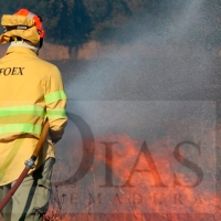 Septiembre acaba con 13 incendios en apenas una semana en Extremadura