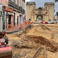 Los raíles se mantendrán: esta es la fecha prevista para que acaben las obras en Puerta Palmas