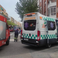 Colisión en la avenida Ricardo Carapeto de Badajoz