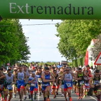 El duatlón extremeño se cita en Barbaño
