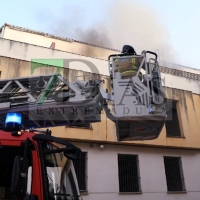 Incendio en una vivienda de San Roque (Badajoz)