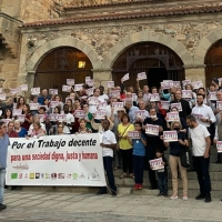 Cáceres reivindica la necesidad de luchar contra la precariedad laboral