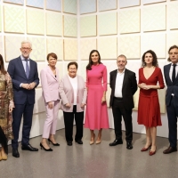 Extremadura acompaña a la reina Letizia en la exposición del Museo Helga de Alvear en Berlín