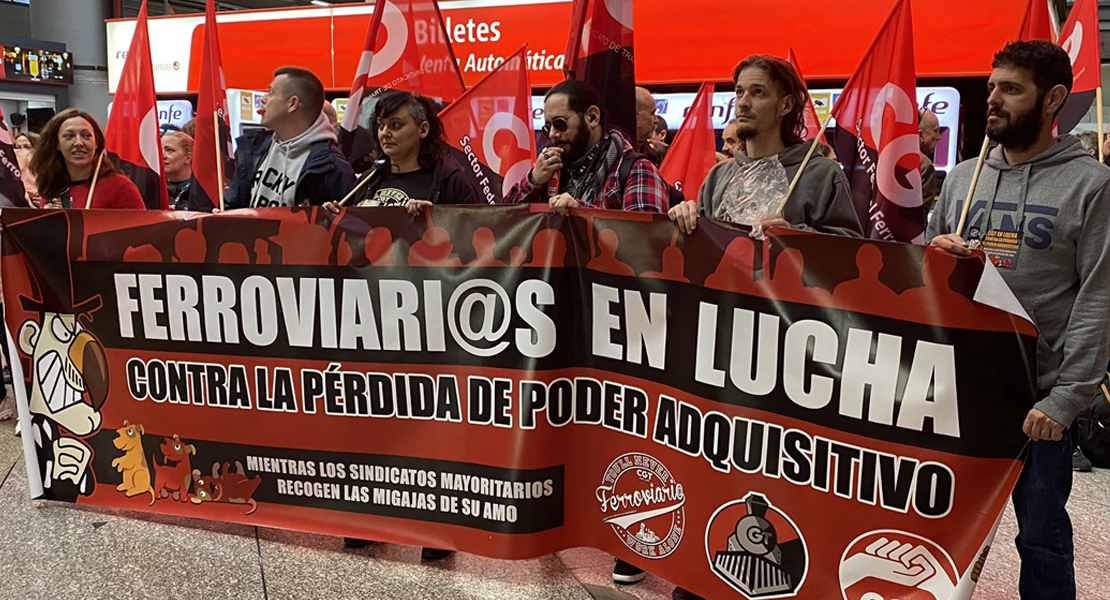 Un nuevo día de huelga obliga a fijar Servicios Mínimos en Renfe