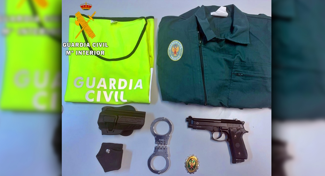 Detenido un vecino de Badajoz por hacerse pasar por Guardia Civil