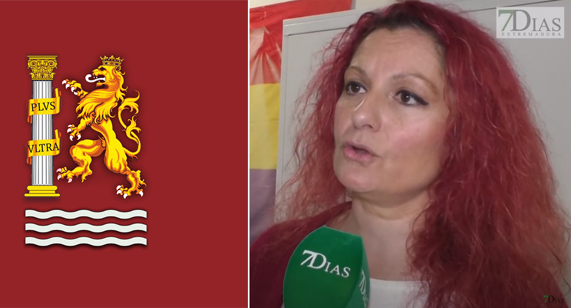 Unidas Podemos quiere que los pacenses voten cuál será la bandera de Badajoz