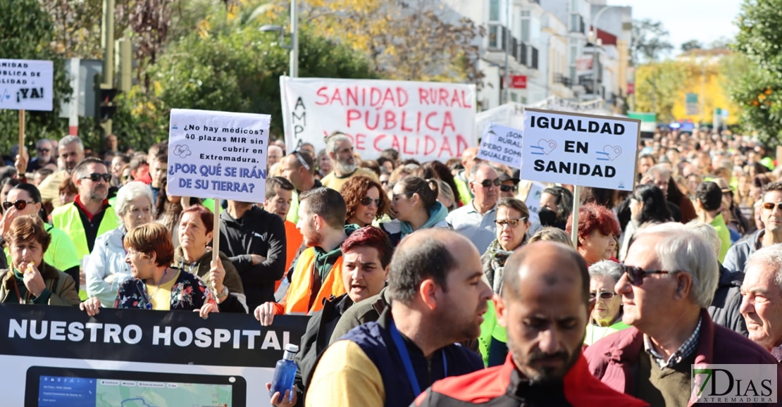 Nueva manifestación en Valencia de Alcántara: “Vergeles escucha el pueblo está en la lucha”