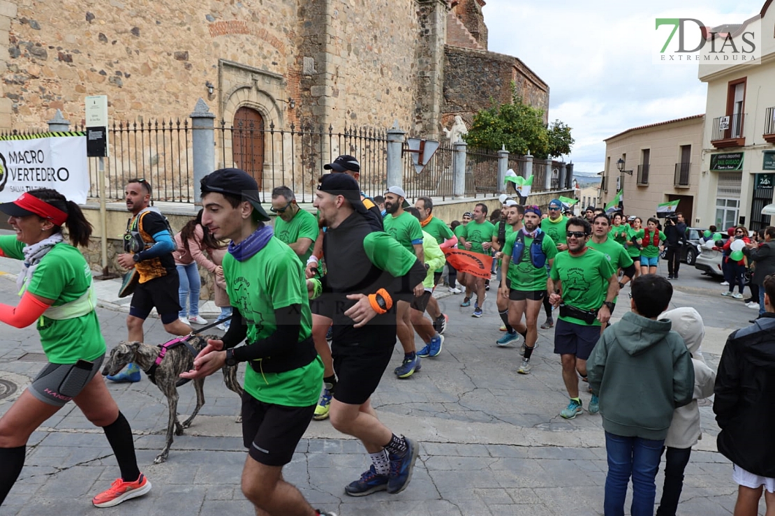 70 km corriendo desde Mérida para apoyar la lucha contra el macrovertedero en Salvatierra