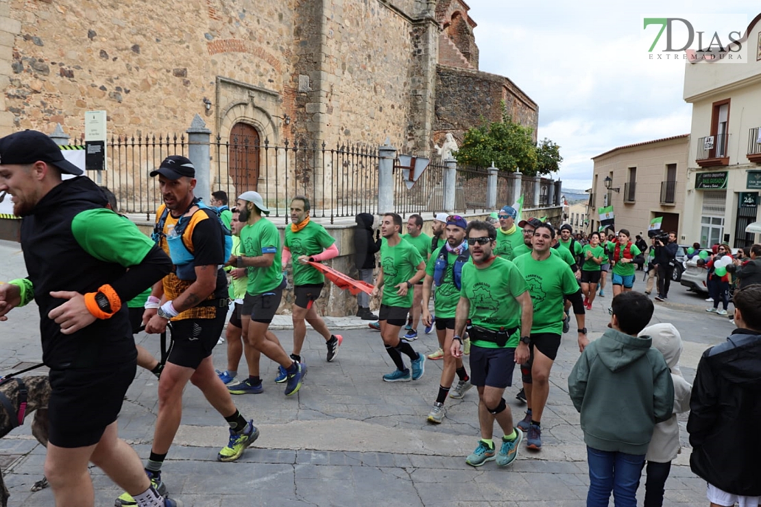 70 km corriendo desde Mérida para apoyar la lucha contra el macrovertedero en Salvatierra