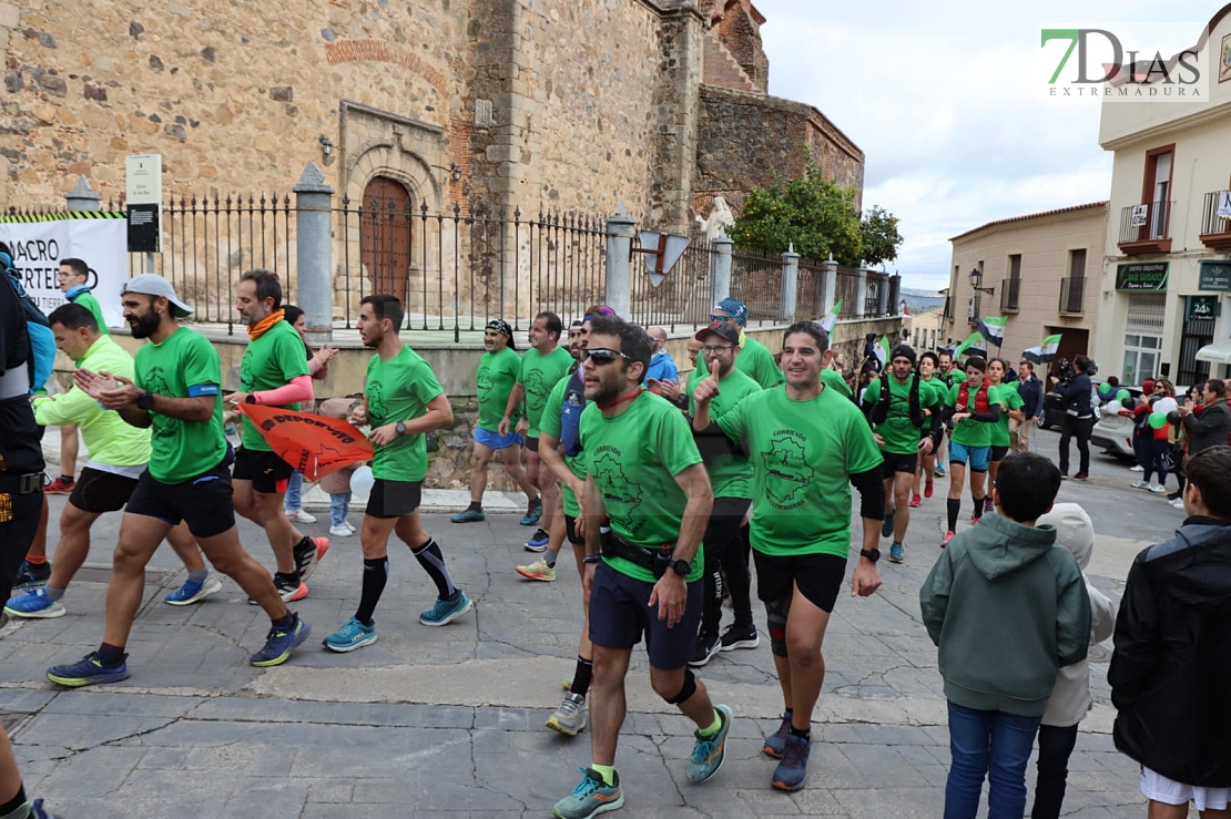 70 km corriendo desde Mérida para apoyar la lucha contra el macrovertedero en Salvatierra