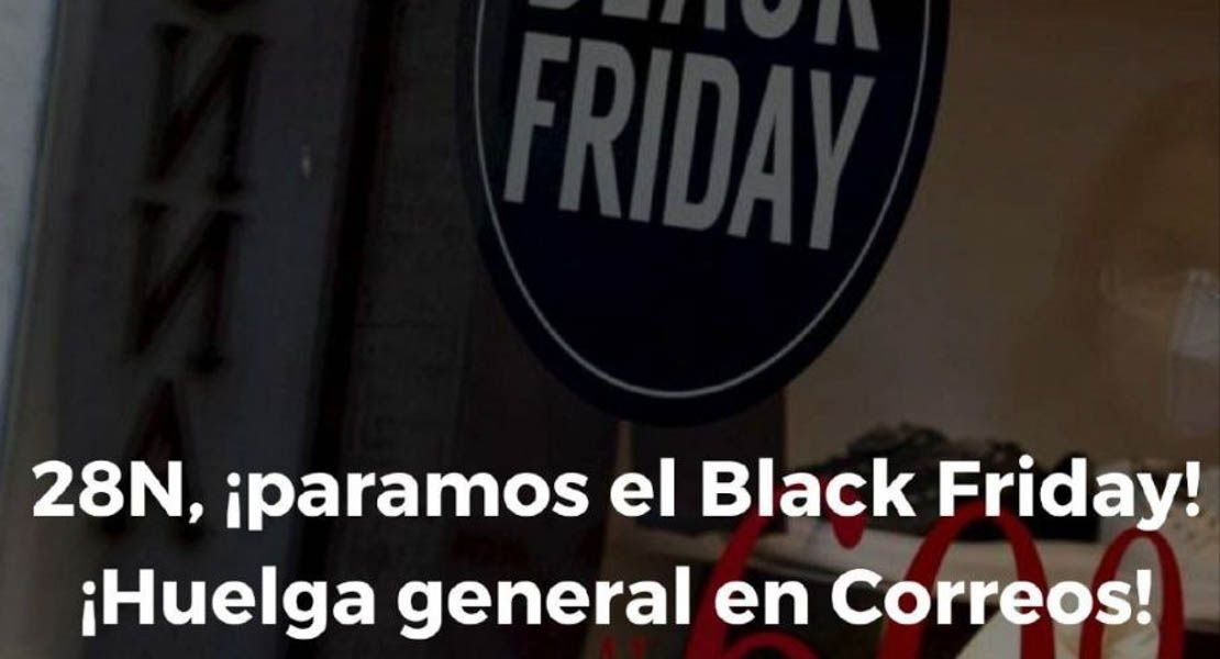 La Huelga de Correos podría afectar a las entregas del Black Friday