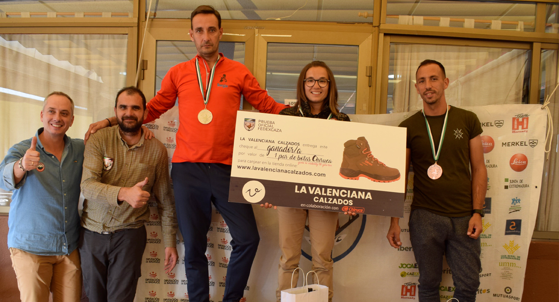 María Fernández hace historia al ser la primera mujer en ganar el regional de Caza Menor con Perro