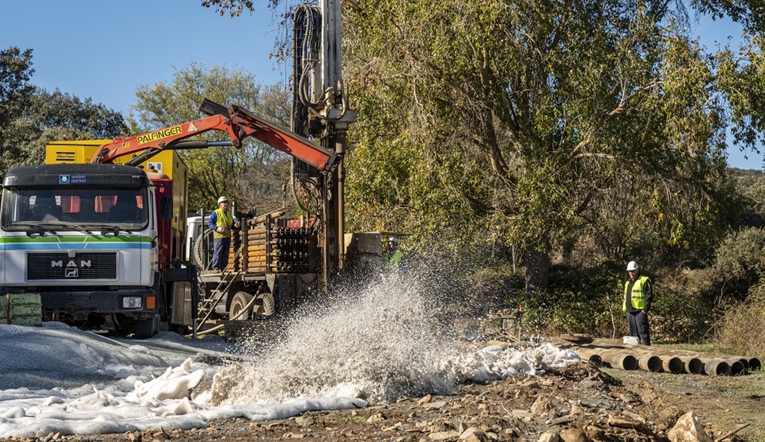 SEQUÍA: Continúan los trabajos de emergencia en Tentudía (BA)